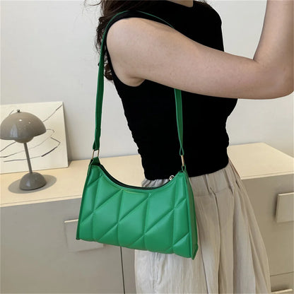 Small Fashionable PU Leather Clutch Bag